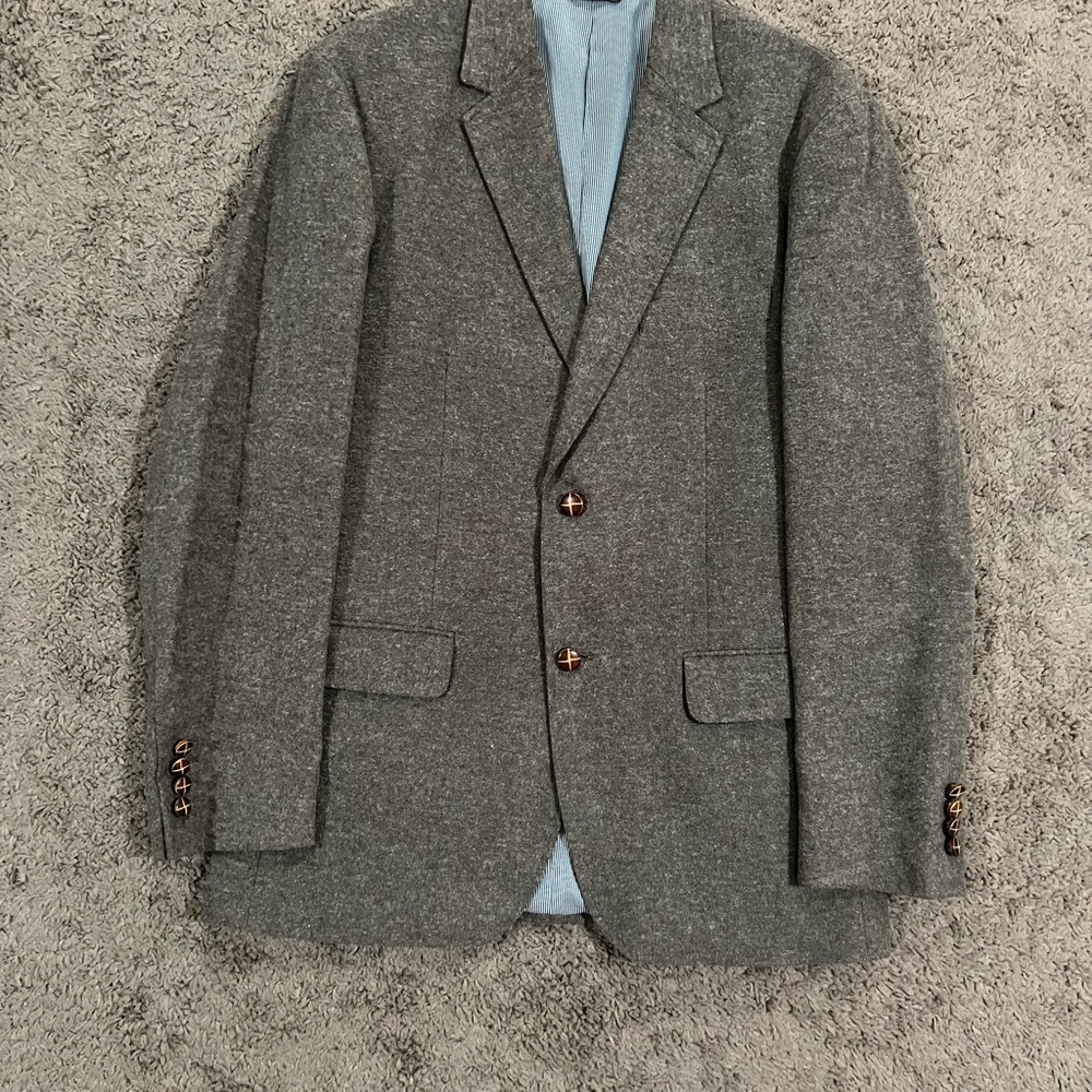 Tasso Elba Men’s Brown Blazer SZ M